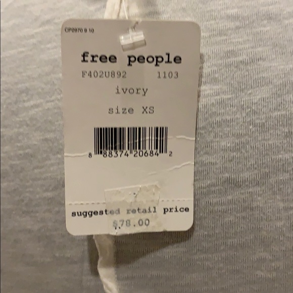 ❤️NWT FREE PEOPLE TOP - Picture 8 of 9